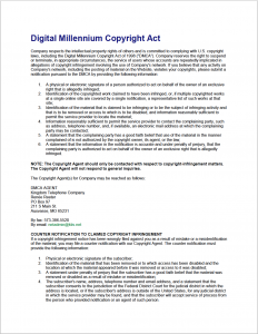 Digital Millennium Copyright Act